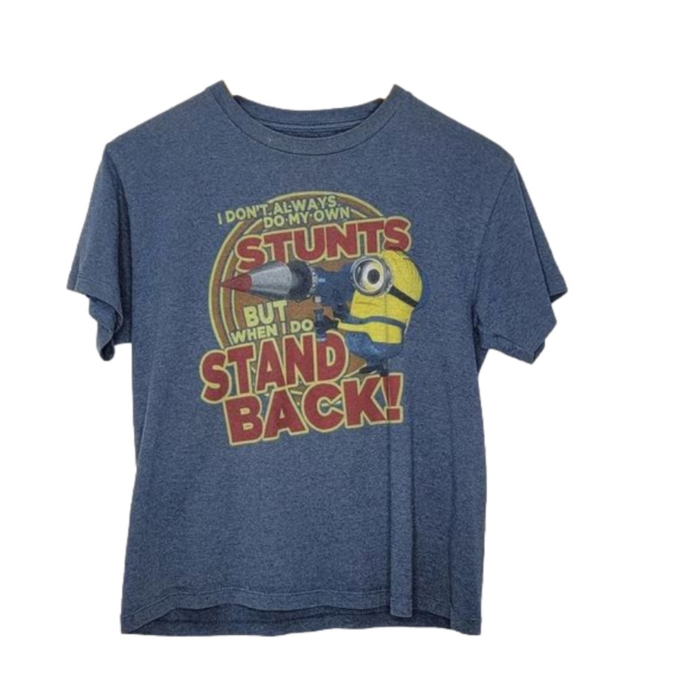 DESPICABLE Me 2 Minion Rocket graphic short sleeve basic t shirt